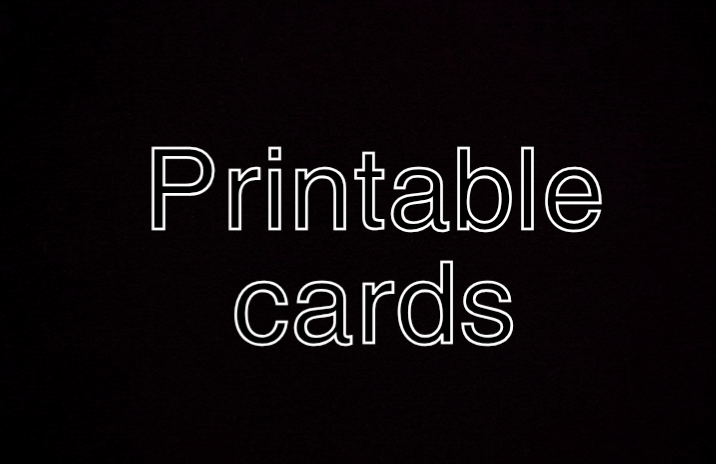 Downloadable Cards (PDF)