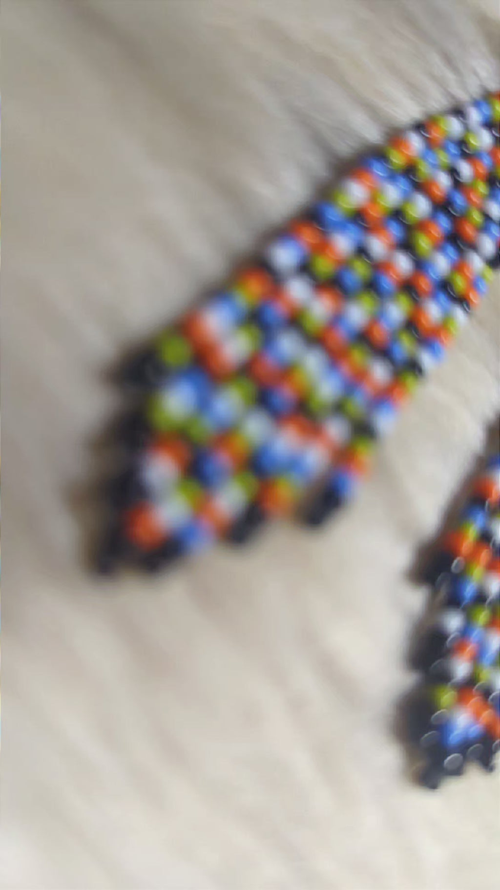 Multiple colors fringe