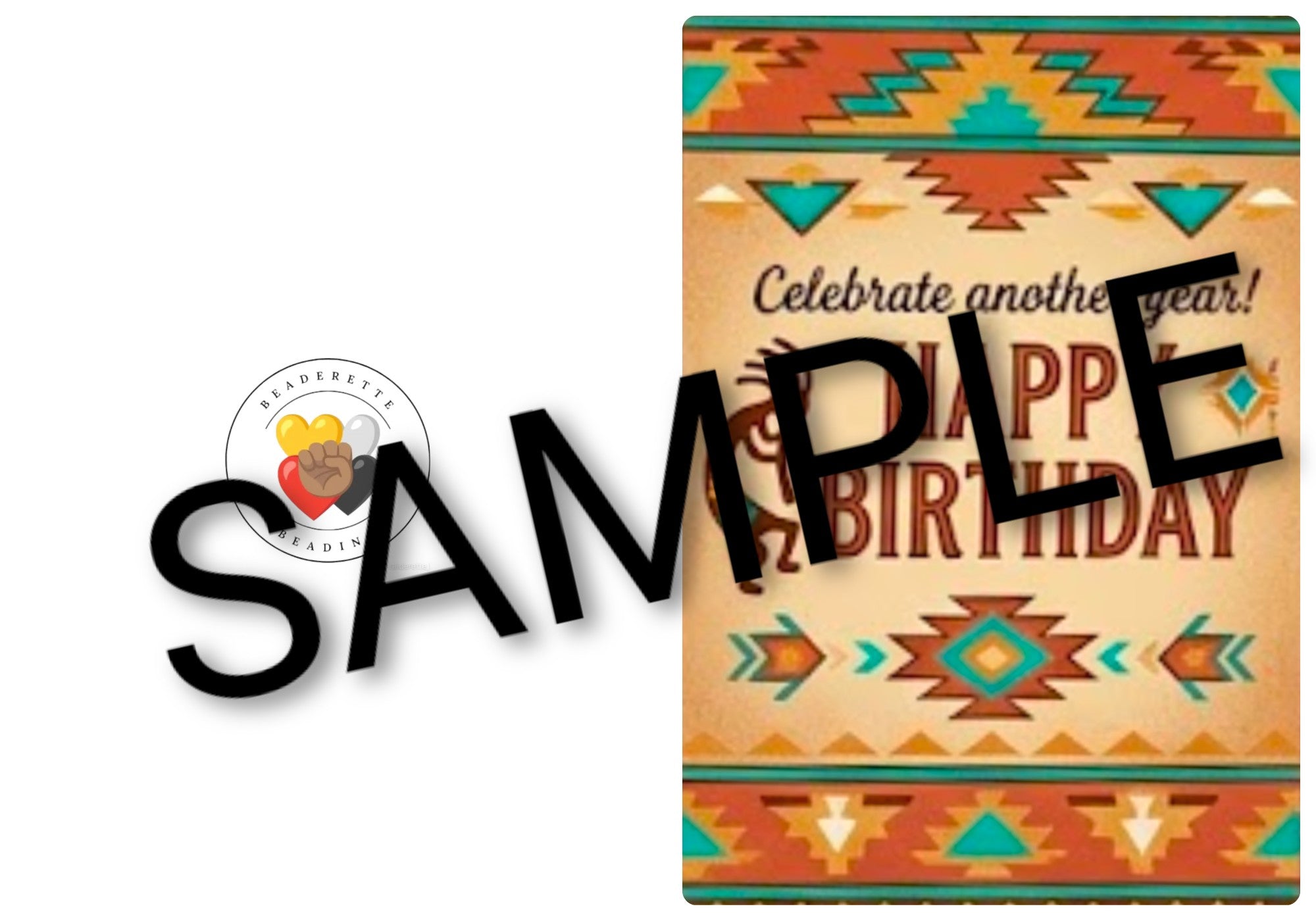 Kokopelli b-day card