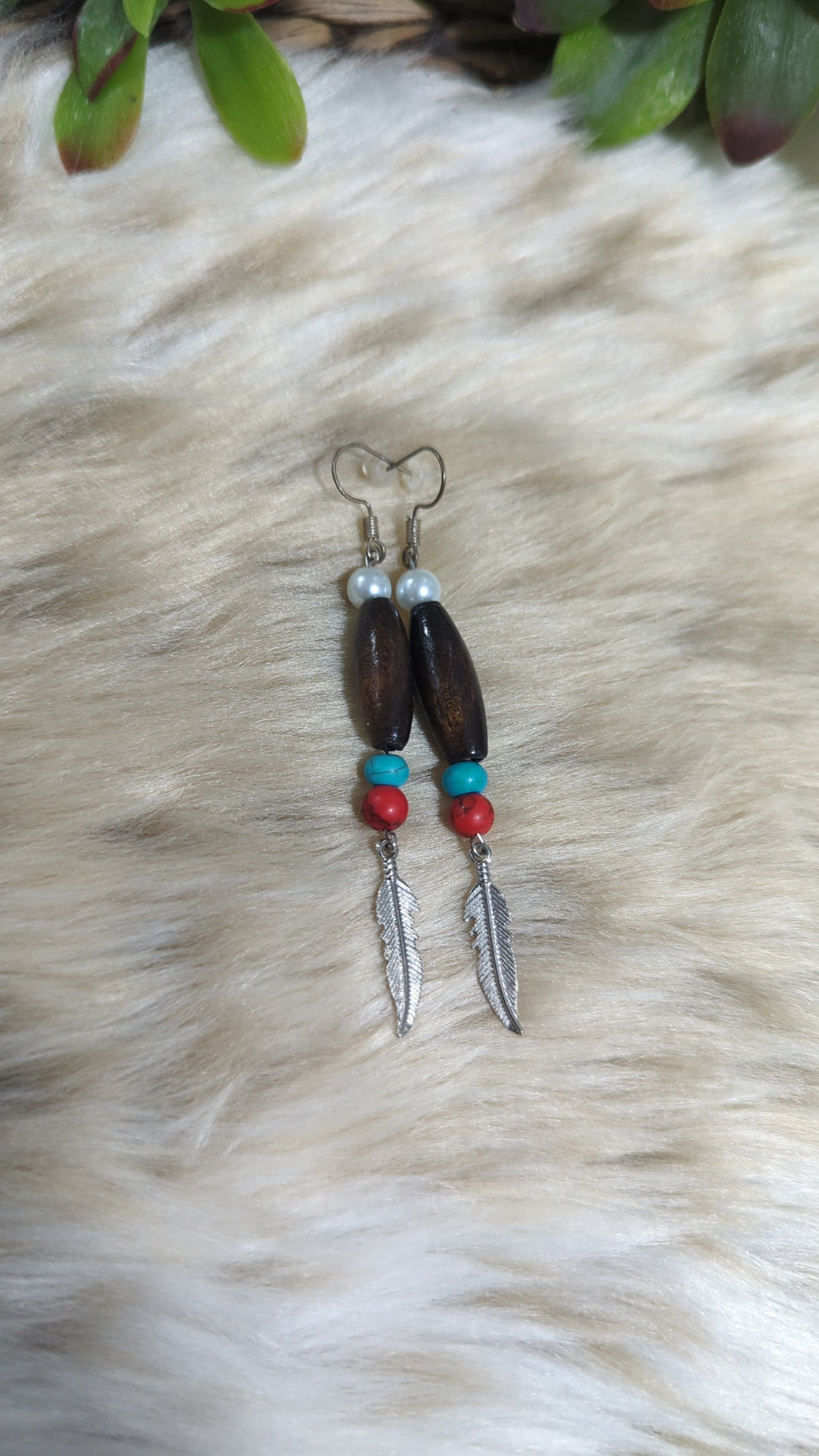 Red and Teal dangles