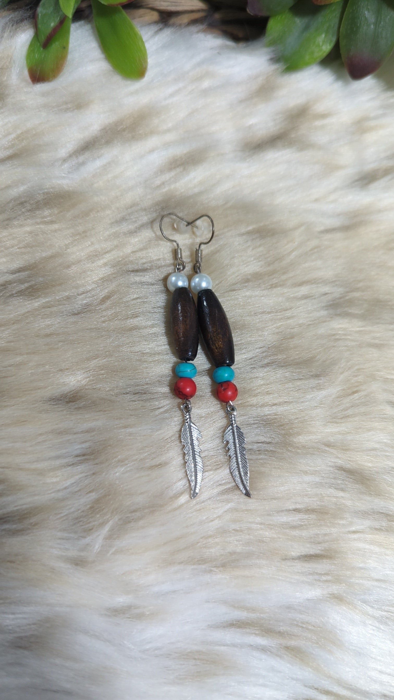 Red and Teal dangles