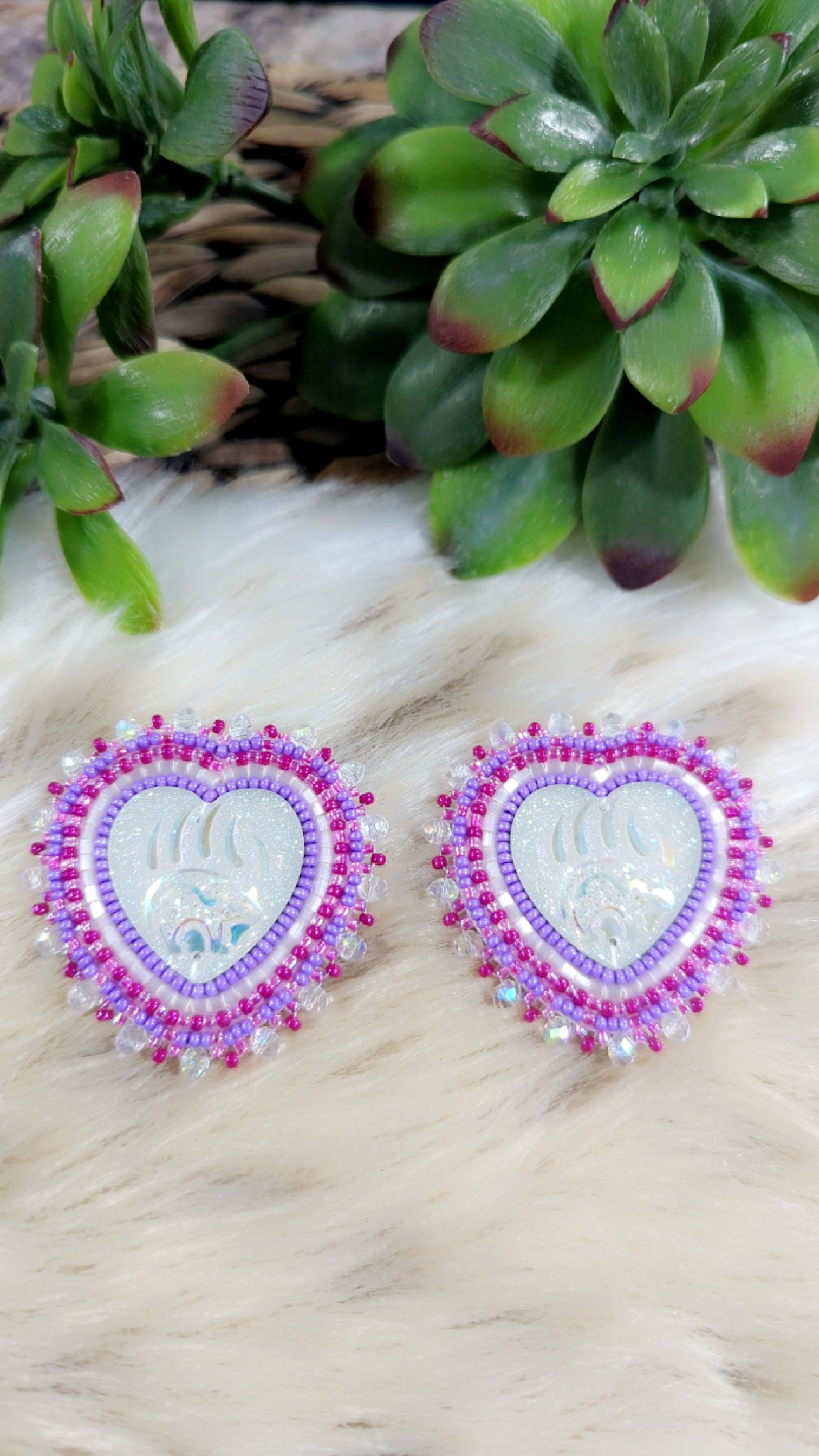 Bear Claw Hearts