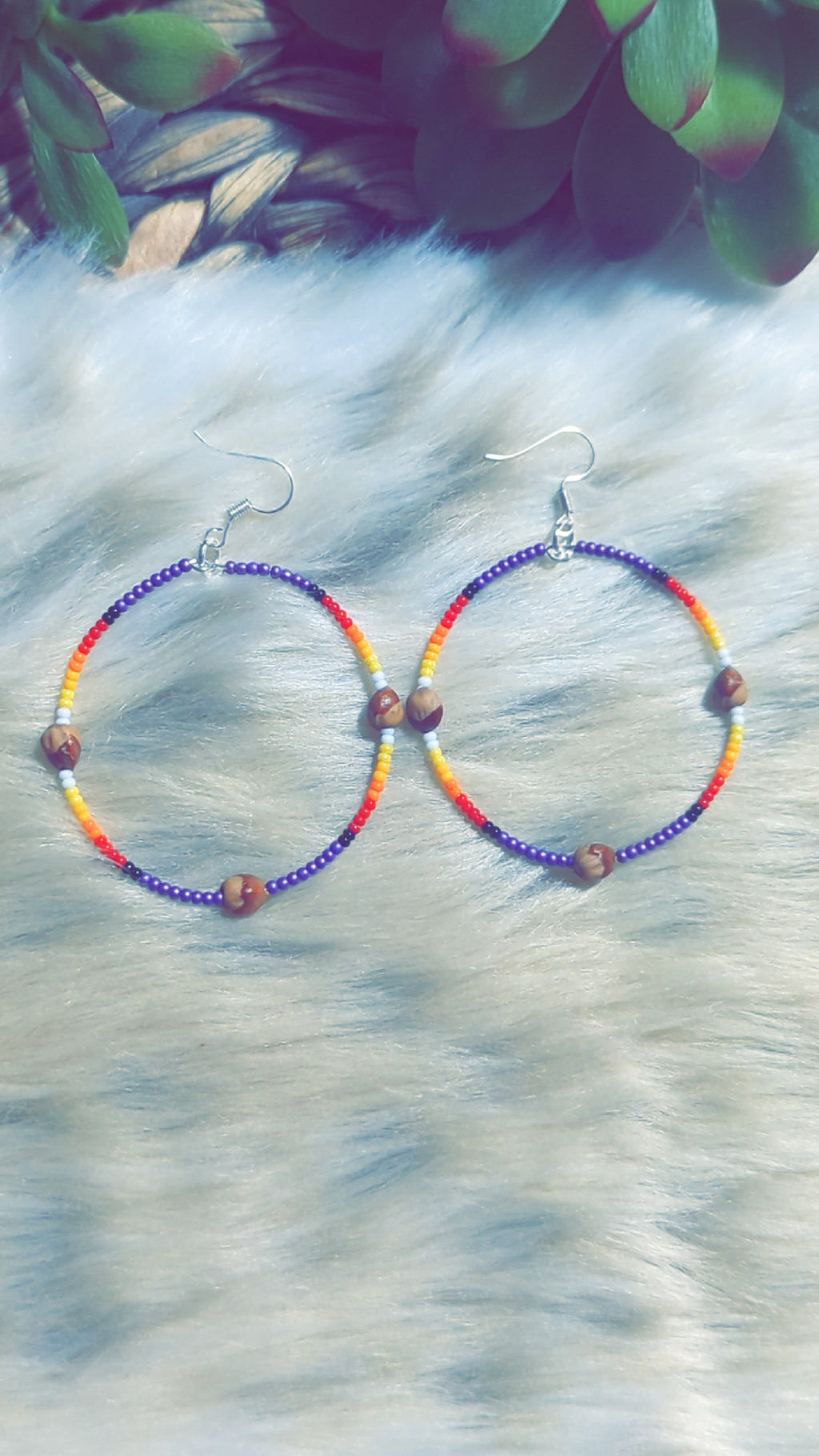 Metallica purple hoops