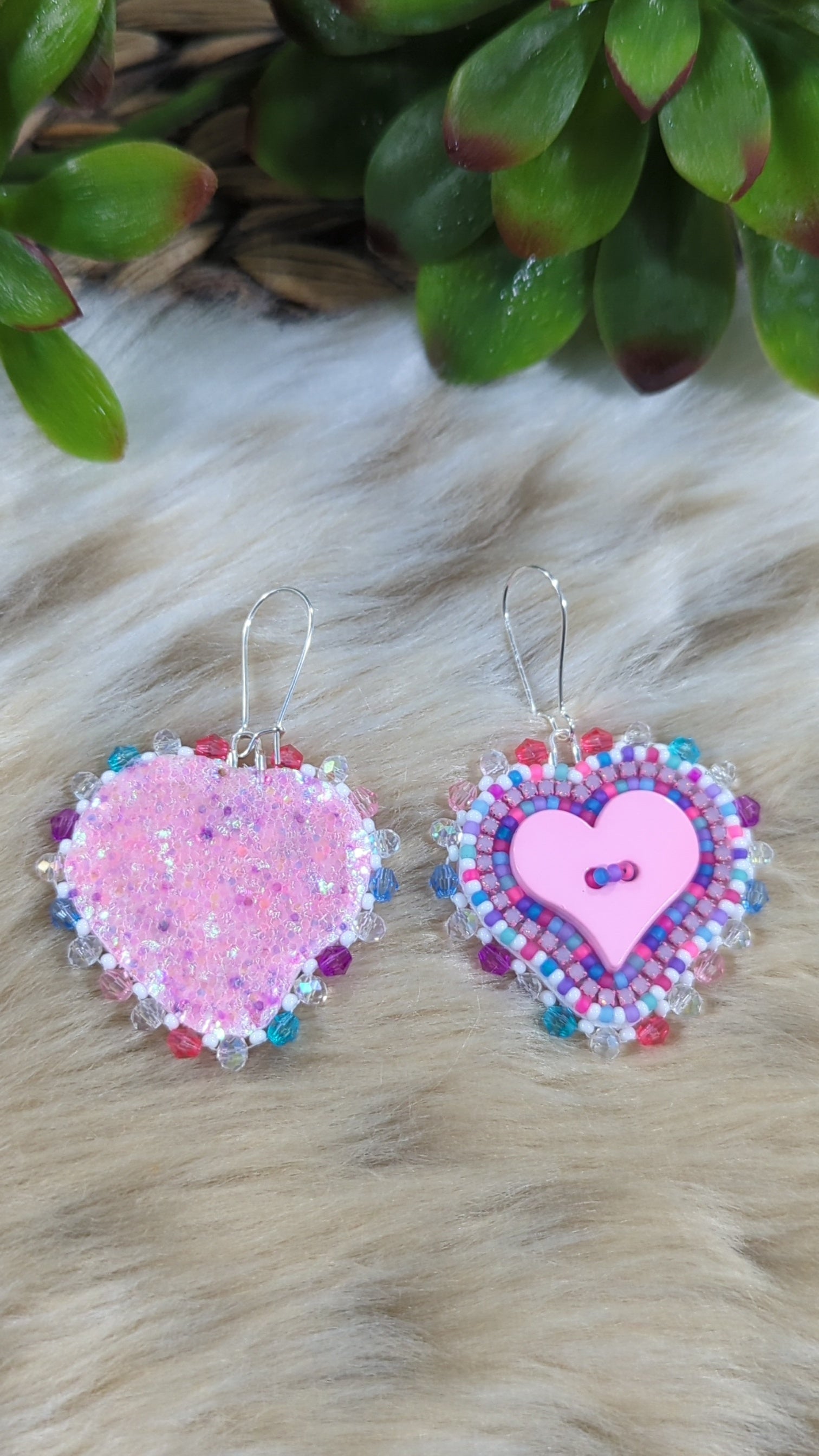 Button hearts