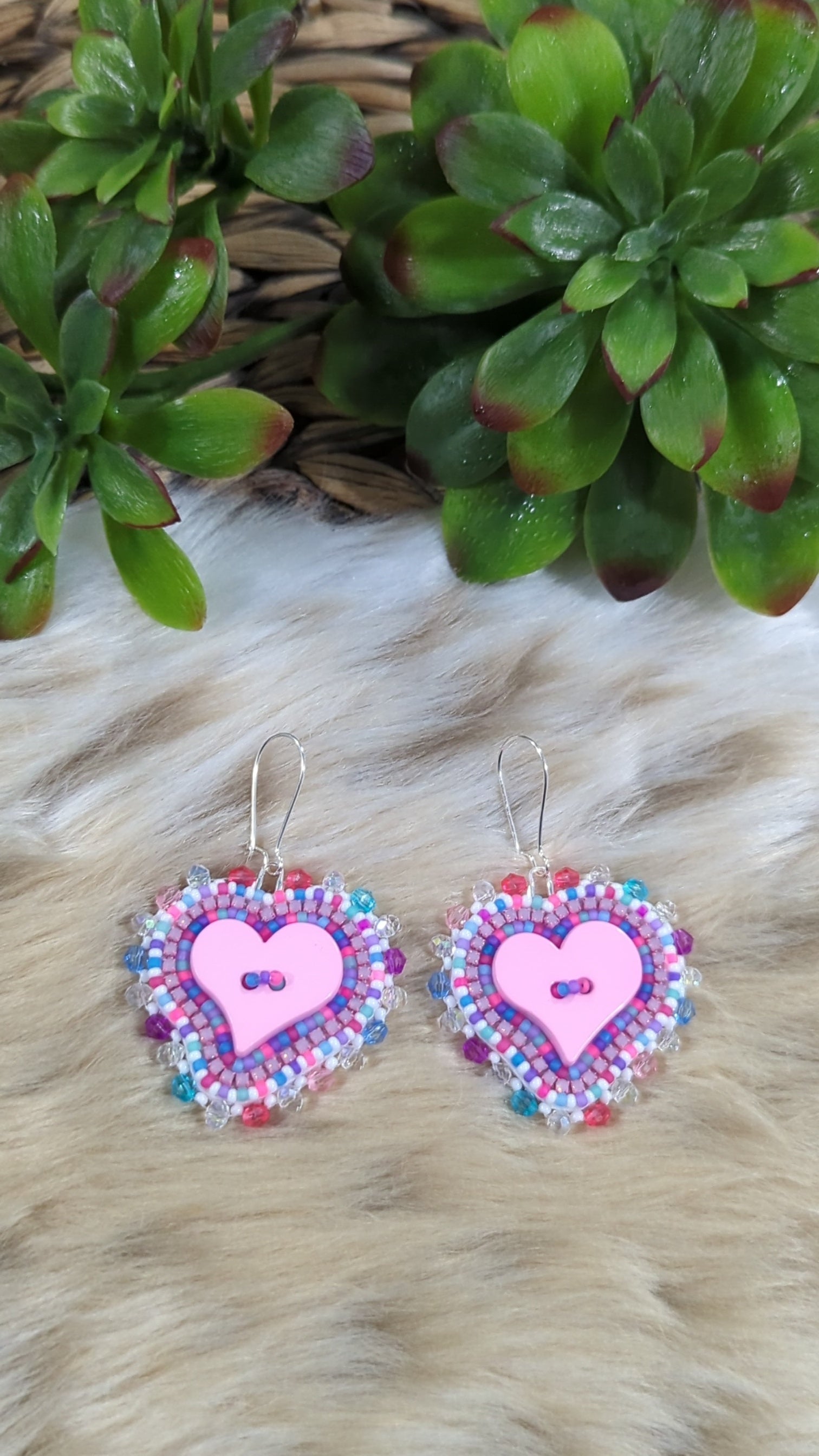 Button hearts