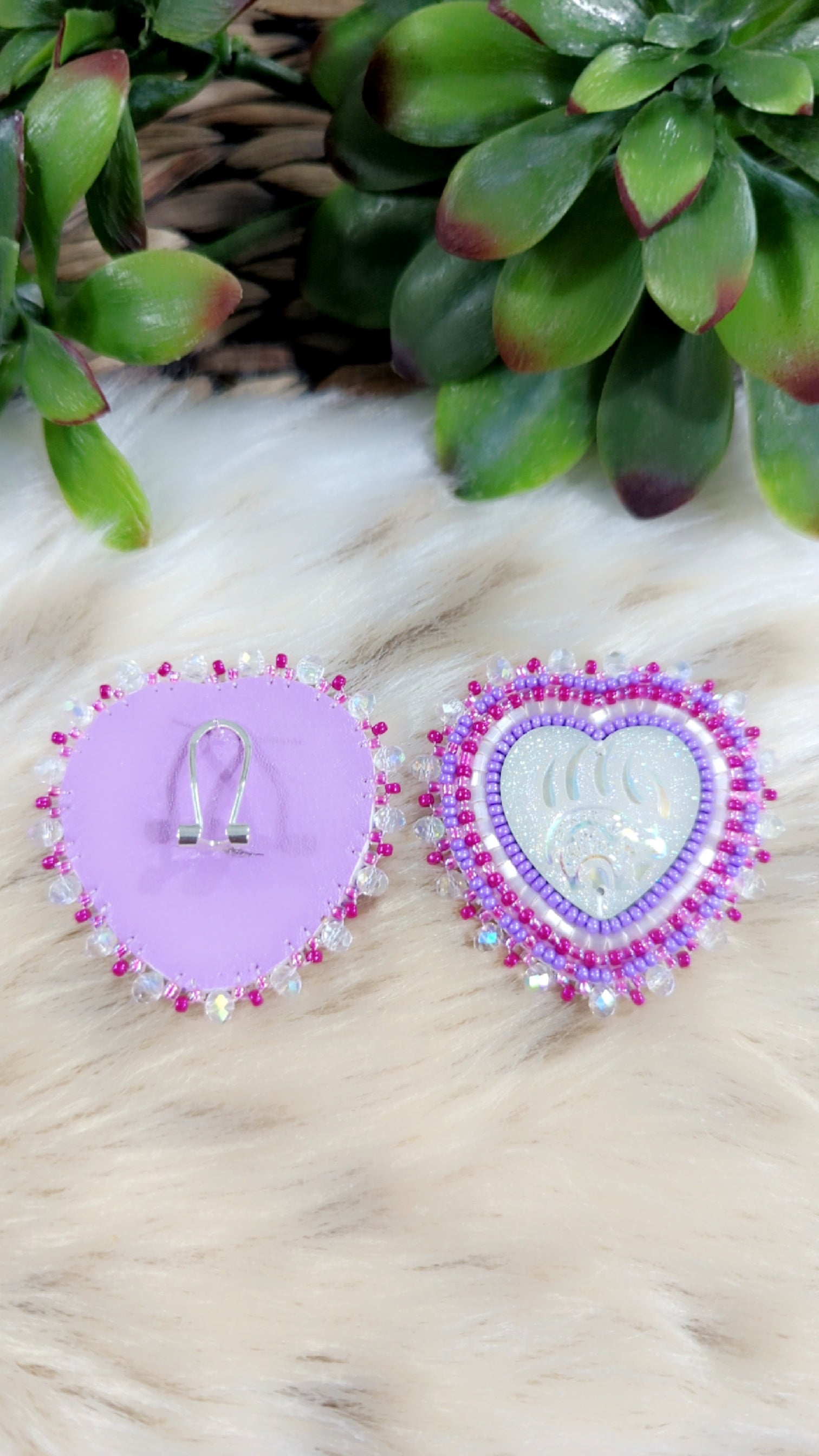 Bear Claw Hearts
