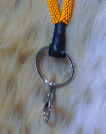 Beaded Keychain Wristlet